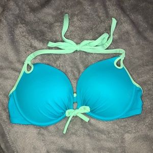 Victoria’s Secret teal push up bikini set